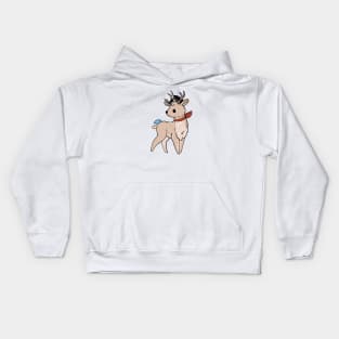 Cute Pirate Deer Chopper Kids Hoodie